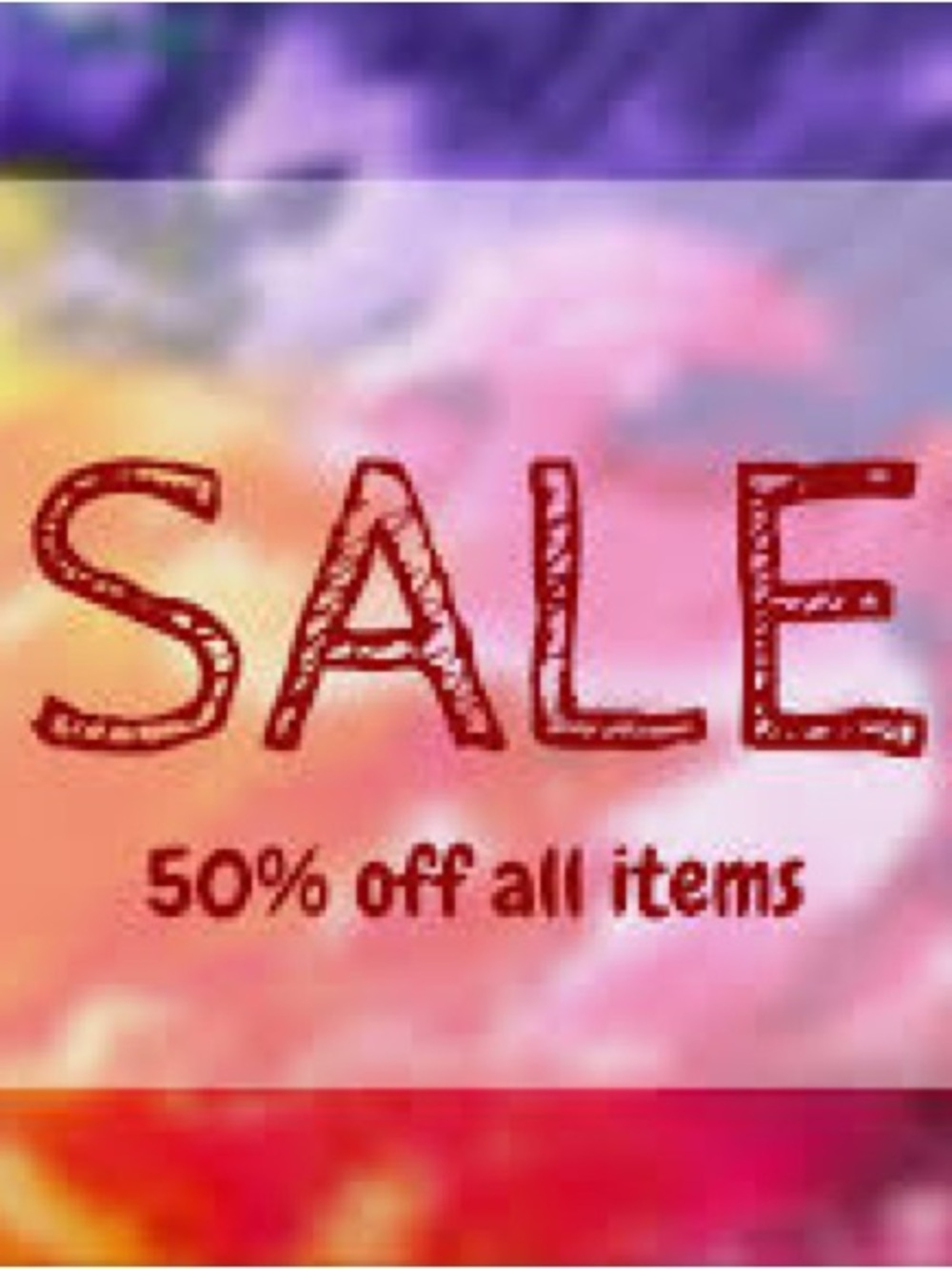 50% everything
